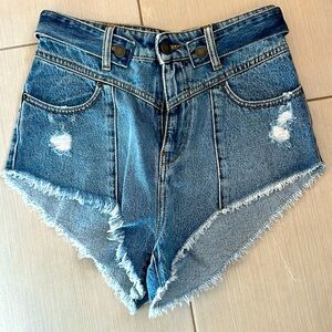 Retrofete denim shorts size 27